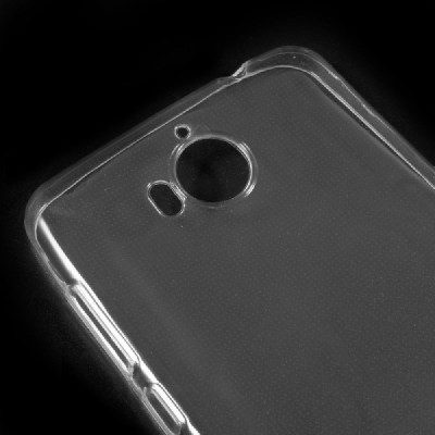 Huawei Y5 2017 (Y5 III) / Y6 2017 skaidrus (permatomas) silikoninis TPU ploniausias pasaulyje dėklas / Priedai.lt