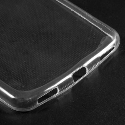 Huawei Y5 2017 (Y5 III) / Y6 2017 skaidrus (permatomas) silikoninis TPU ploniausias pasaulyje dėklas / Priedai.lt