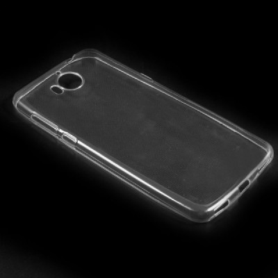 Huawei Y5 2017 (Y5 III) / Y6 2017 skaidrus (permatomas) silikoninis TPU ploniausias pasaulyje dėklas / Priedai.lt