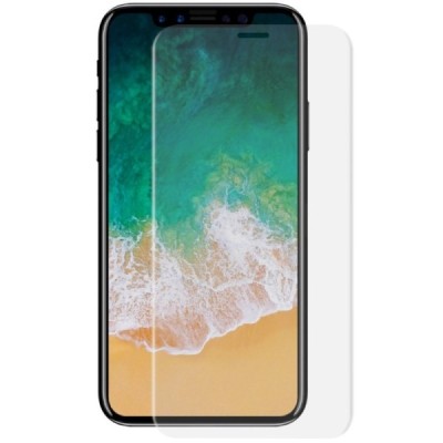 Apple iPhone X (iPhone Xs, 11 Pro) „Hat-Prince“ 9H Tempered Glass sustiprintos apsaugos skaidrus pilnai dengiantis apsauginis ek