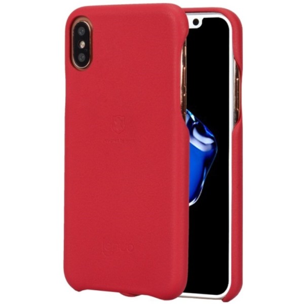 „Lenuo“ Soft Slim dėklas - raudonas (iPhone X / Xs)