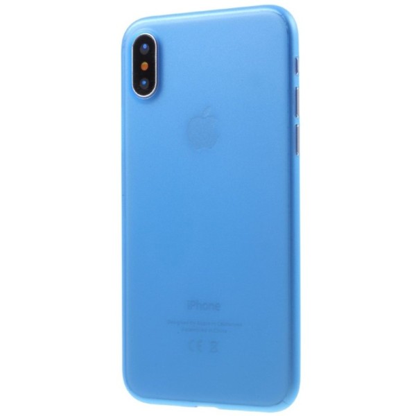 Ploniausias plastikinis dėklas - tamsiai mėlynas (iPhone X / Xs)