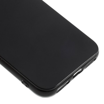 Apple iPhone X (iPhone Xs) kieto silikono TPU juodas dėklas - nugarėlė / Priedai.lt
