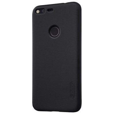 Nillkin Frosted Shield Google Pixel XL juodas plastikinis dėklas / Priedai.lt