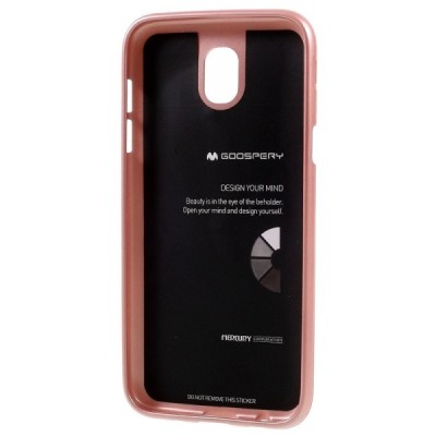 Samsung Galaxy J5 2017 (J530) Mercury rožinis kieto silikono TPU dėklas - nugarėlė / Priedai.lt