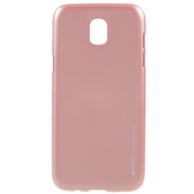 Samsung Galaxy J5 2017 (J530) Mercury rožinis kieto silikono TPU dėklas - nugarėlė / Priedai.lt