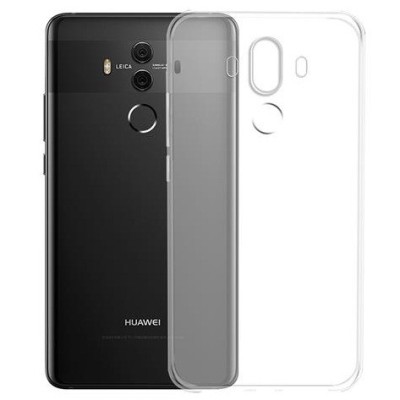 Huawei Mate 10 Pro kieto silikono TPU skaidrus dėklas - nugarėlė / Priedai.lt