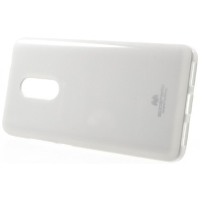 Xiaomi Redmi Note 4X baltas Mercury kieto silikono (TPU) dėklas - nugarėlė / Priedai.lt