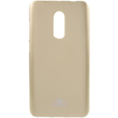 Xiaomi Redmi Note 4X auksinis Mercury kieto silikono (TPU) dėklas - nugarėlė / Priedai.lt