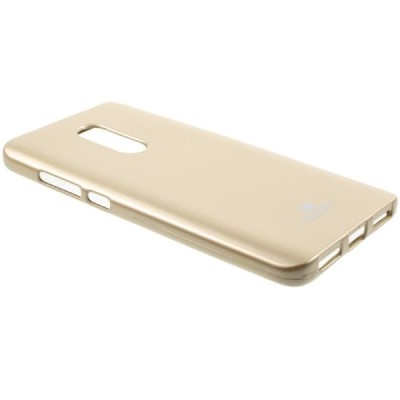 Xiaomi Redmi Note 4X auksinis Mercury kieto silikono (TPU) dėklas - nugarėlė / Priedai.lt