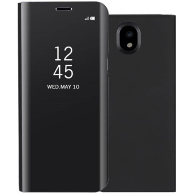 Samsung Galaxy J5 2017 (J530) plastikinis atverčiamas juodas dėklas / Priedai.lt