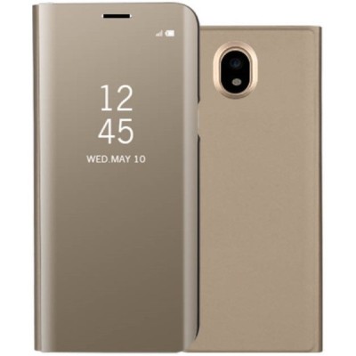 Samsung Galaxy J5 2017 (J530) plastikinis atverčiamas auksinis dėklas / Priedai.lt