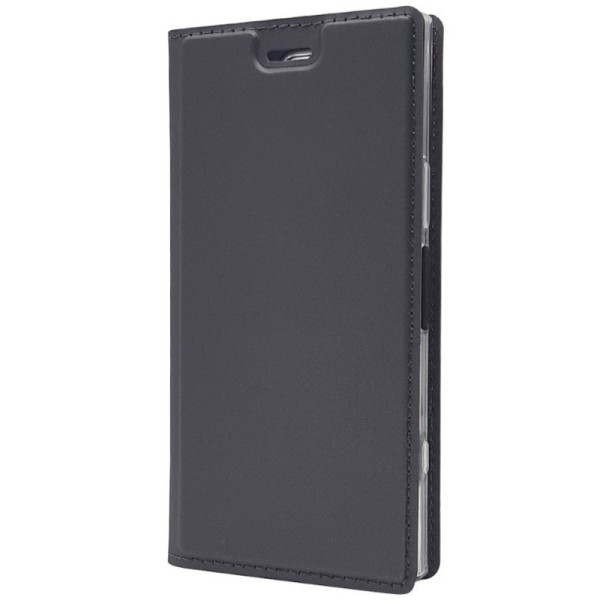 „Dux Ducis“ Skin atverčiamas dėklas - juodas (Xperia XZ1 Compact)