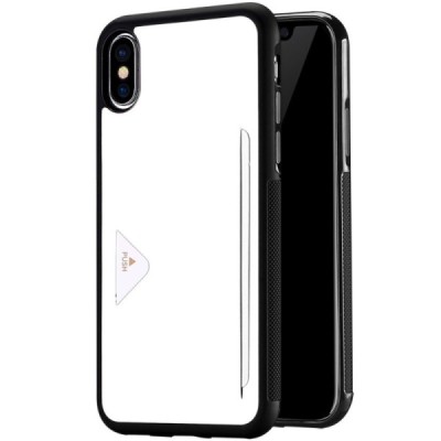 „Dux Ducis“ Pocard Apple iPhone X (iPhone Xs) baltas kieto silikono dėklas / Priedai.lt