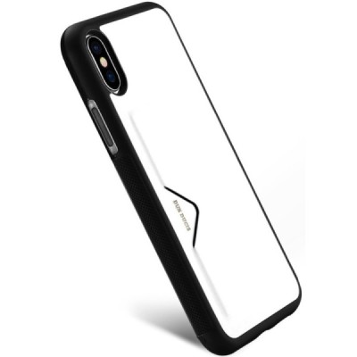 „Dux Ducis“ Pocard Apple iPhone X (iPhone Xs) baltas kieto silikono dėklas / Priedai.lt
