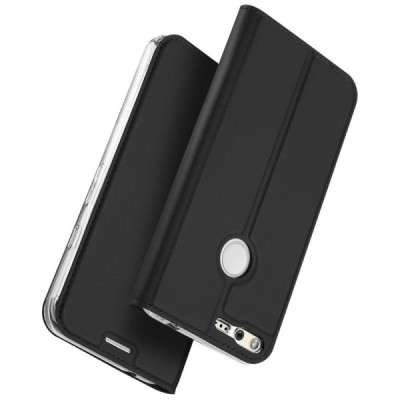 „Dux Ducis“ Skin serijos Google Pixel XL juodas odinis atverčiamas dėklas / Priedai.lt