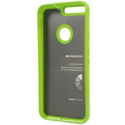 Google Pixel XL Mercury žalias kieto silikono TPU dėklas - nugarėlė / Priedai.lt