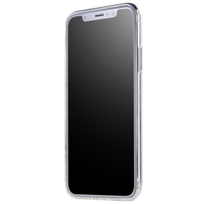 SULADA Diamond Apple iPhone X (iPhone Xs) skaidrus kieto silikono dėklas / Priedai.lt