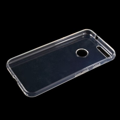 Google Pixel XL kieto silikono skaidrus  TPUdėklas - nugarėlė / Priedai.lt
