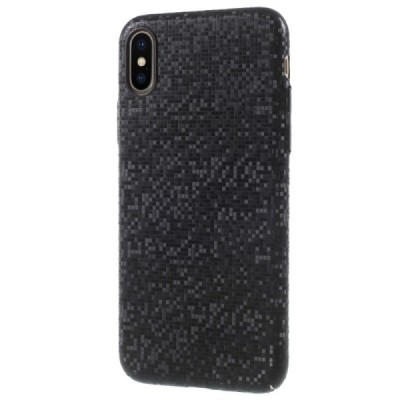 Apple iPhone X (iPhone Xs) Disco plastikinis juodas dėklas - nugarėlė / Priedai.lt