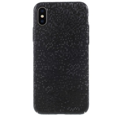 Apple iPhone X (iPhone Xs) Disco plastikinis juodas dėklas - nugarėlė / Priedai.lt