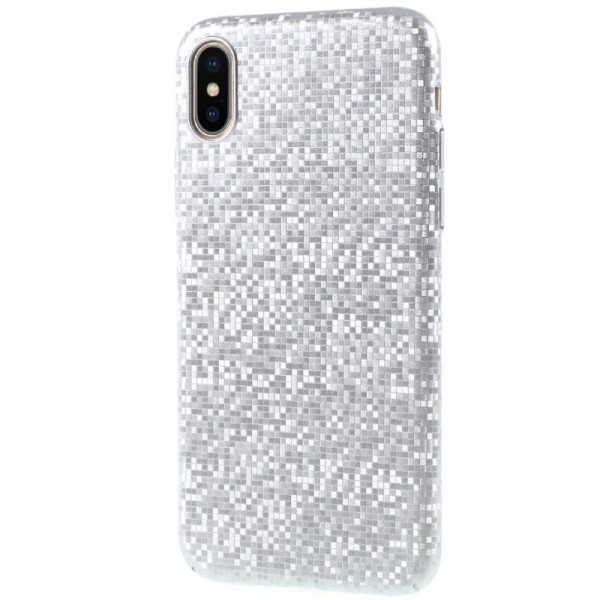„Disco“ plastikinis dėklas - sidabrinis (iPhone X / Xs)