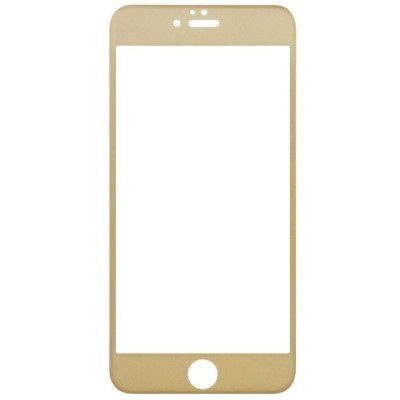 Apple iPhone 6 ir Apple iPhone 6S „3D Rewan“ 9H Tempered Glass sustiprintos apsaugos auksinis pilnai dengiantis apsauginis ekran