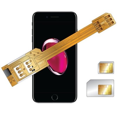 Apple iPhone 7 Plus „X-Twin“ Dual SIM adapteris / Priedai.LT