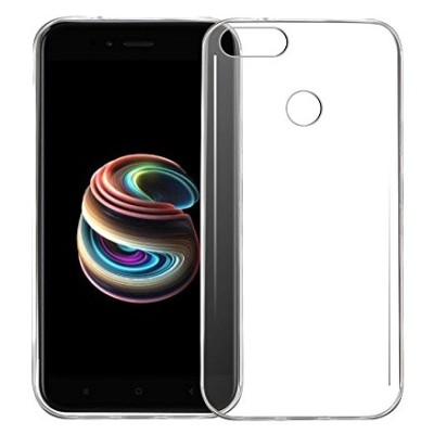 Xiaomi Mi A1 ir Mi 5X kieto silikono skaidrus  TPUdėklas - nugarėlė / Priedai.lt
