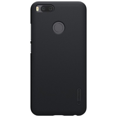 Nillkin Frosted Shield Xiaomi Mi A1 ir Mi 5X juodas plastikinis dėklas / Priedai.lt