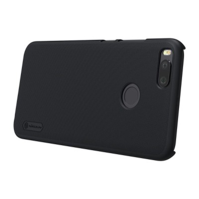 Nillkin Frosted Shield Xiaomi Mi A1 ir Mi 5X juodas plastikinis dėklas / Priedai.lt