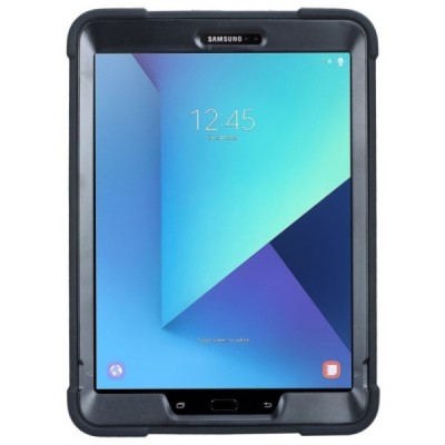 Samsung Galaxy Tab S3 9.7 (T820, T825) sustiprintos apsaugos dėklas - juodas - nugarėlė / Priedai.lt