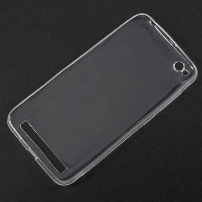 Xiaomi Redmi 5A skaidrus (permatomas) silikoninis TPU ploniausias pasaulyje dėklas / Priedai.lt