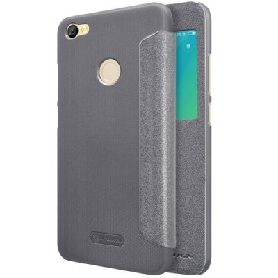 Xiaomi Redmi Note 5A (Y1) pilkas odinis atverčiamas Nillkin Sparkle dėklas / Priedai.lt