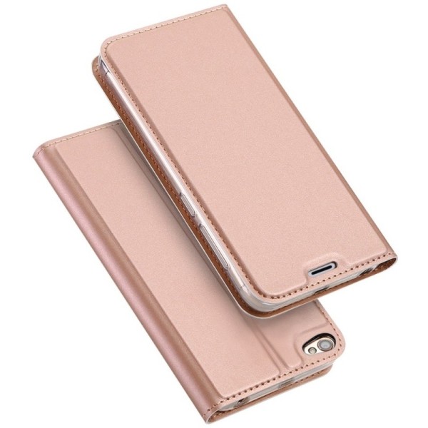 „Dux Ducis“ Skin atverčiamas dėklas - rožinis (Redmi Note 5A)