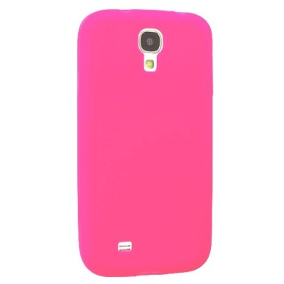 Samsung Galaxy S4 plastikinis atverčiamas rožinis dėklas - knygelė / Priedai.lt
