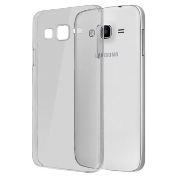 Ploniausias TPU skaidrus dėklas - pilkas (Galaxy E7)