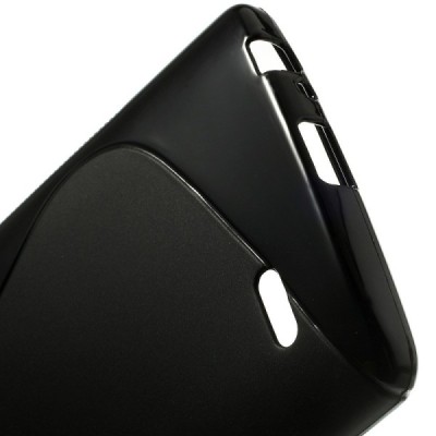 LG G3 D855 (D850, D851) „S-Line“ kieto silikono juodas TPU dėklas - nugarėlė / Priedai.lt