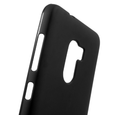HTC One X10 kieto silikono juodas TPU dėklas - nugarėlė / Priedai.lt