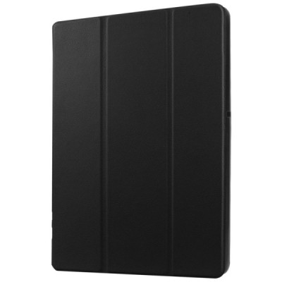 Lenovo Tab410 (TB-X304F) atverčiamas juodas odinis dėklas (sulankstomas) / Priedai.lt