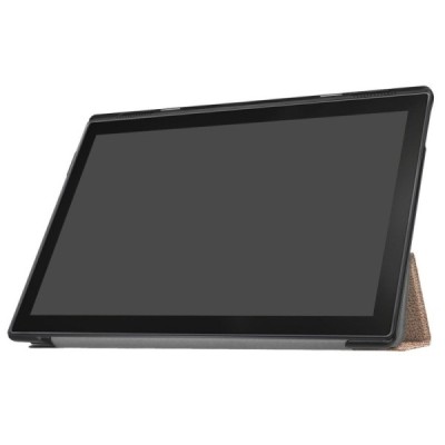 Lenovo Tab410 (TB-X304F) atverčiamas auksinis odinis dėklas (sulankstomas) / Priedai.lt