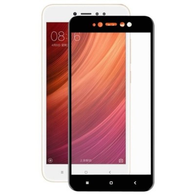 Xiaomi Redmi Note 5A (Y1) „Mofi“ 9H Tempered Glass sustiprintos apsaugos juodas pilnai dengiantis apsauginis ekrano stiklas 0,26