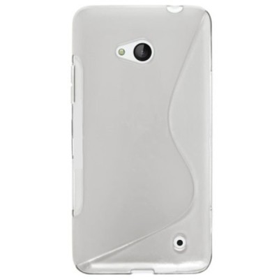 Microsoft Lumia 640 LTE „S-Line“ kieto silikono skaidrus TPU dėklas - nugarėlė / Priedai.lt