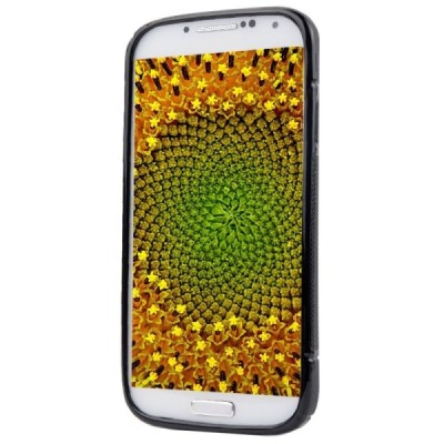 Samsung Galaxy S4 mini (i9190, i9192, i9195) „S-Line“ kieto silikono juodas TPU dėklas - nugarėlė / Priedai.lt