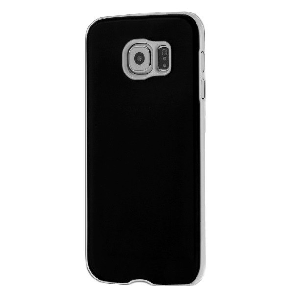 Slim Leather dėklas - juodas (Galaxy S6)