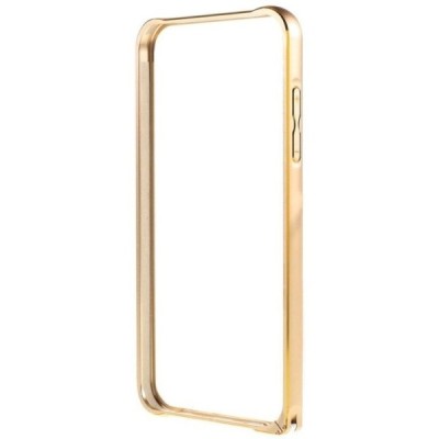 Auksinis klasikinis Samsung Galaxy S6 Edge G925 rėmelis - kraštų apvadas (bamperis) / Priedai.lt