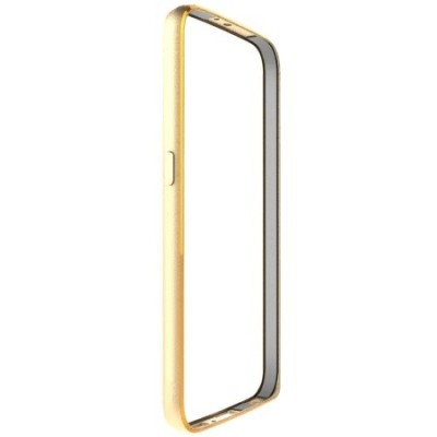 Auksinis klasikinis Samsung Galaxy S6 (G920) rėmelis - kraštų apvadas (bamperis) / Priedai.lt