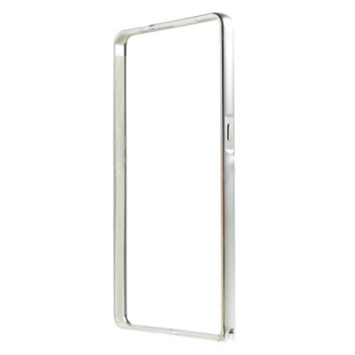 Sidabrinis klasikinis Huawei Honor 7 rėmelis - kraštų apvadas (bamperis) / Priedai.lt
