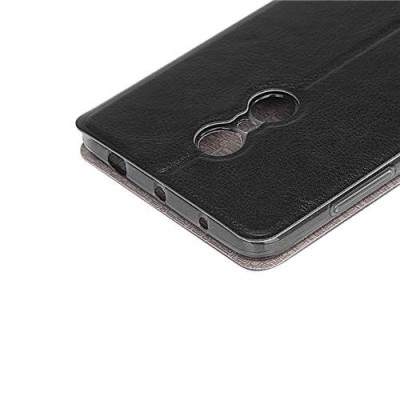 „Mofi“ Rui serijos Xiaomi Redmi Note 4 juodas odinis atverčiamas dėklas / Priedai.lt
