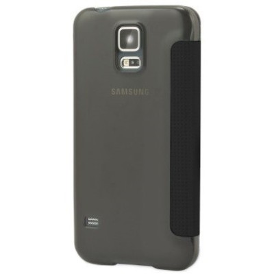 „ROCK“ Elegant juodas atverčiamas Samsung Galaxy S5 G900 (S5 Neo G903) (dėkliukas) / Priedai.lt